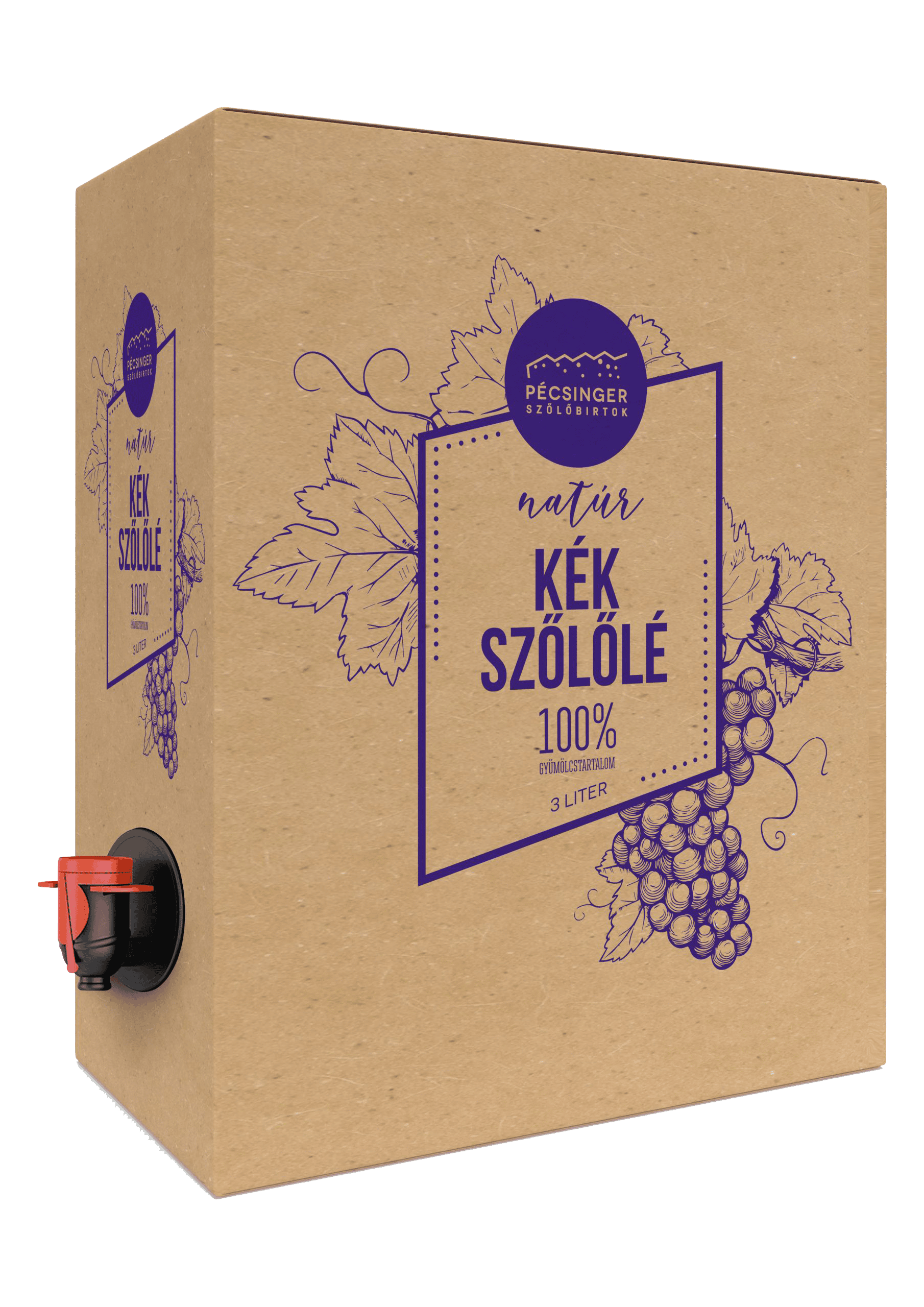Szőlőlé – kék